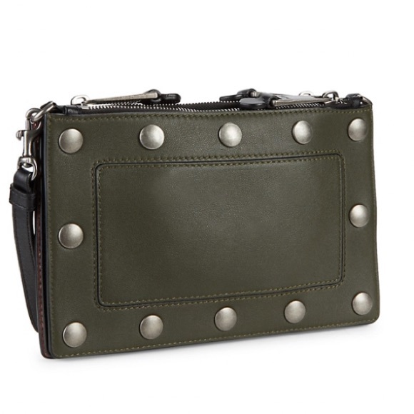 Authentic MOSCHINO Leather 3 in 1 design clip zip Crosby - Picture 11 of 15